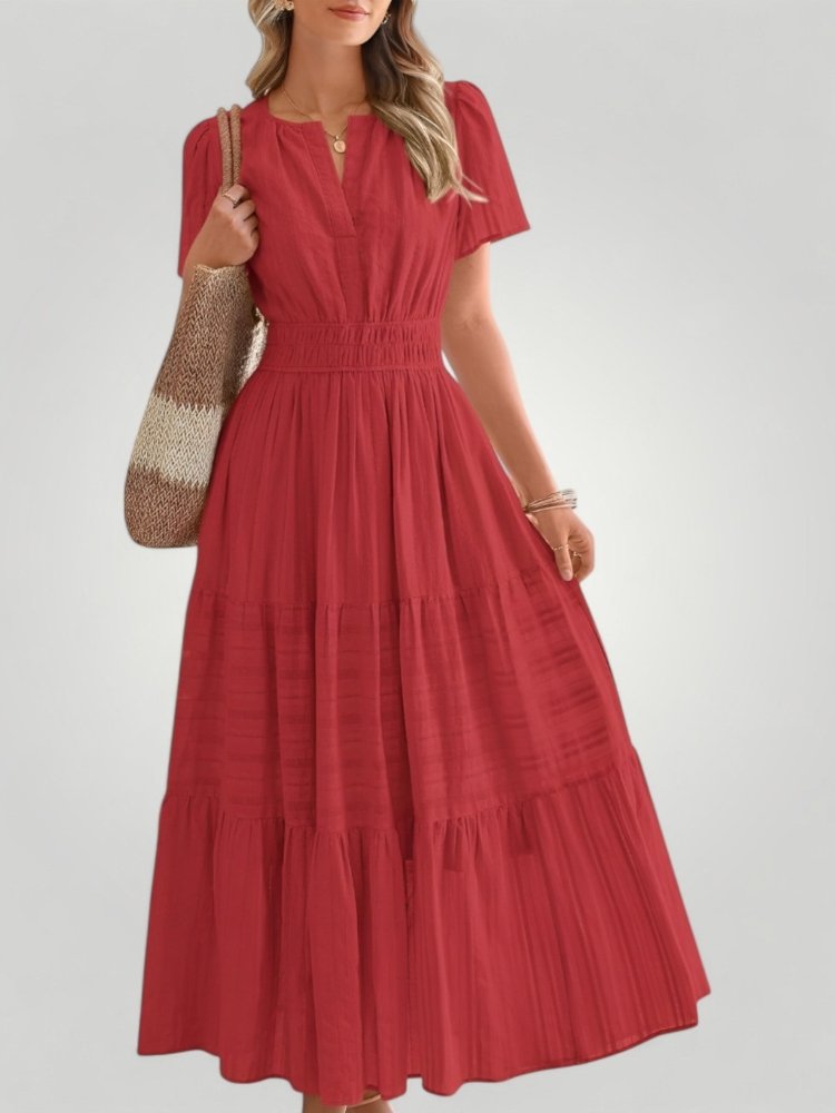 Boho-Sommerkleid mit luftiger Passform