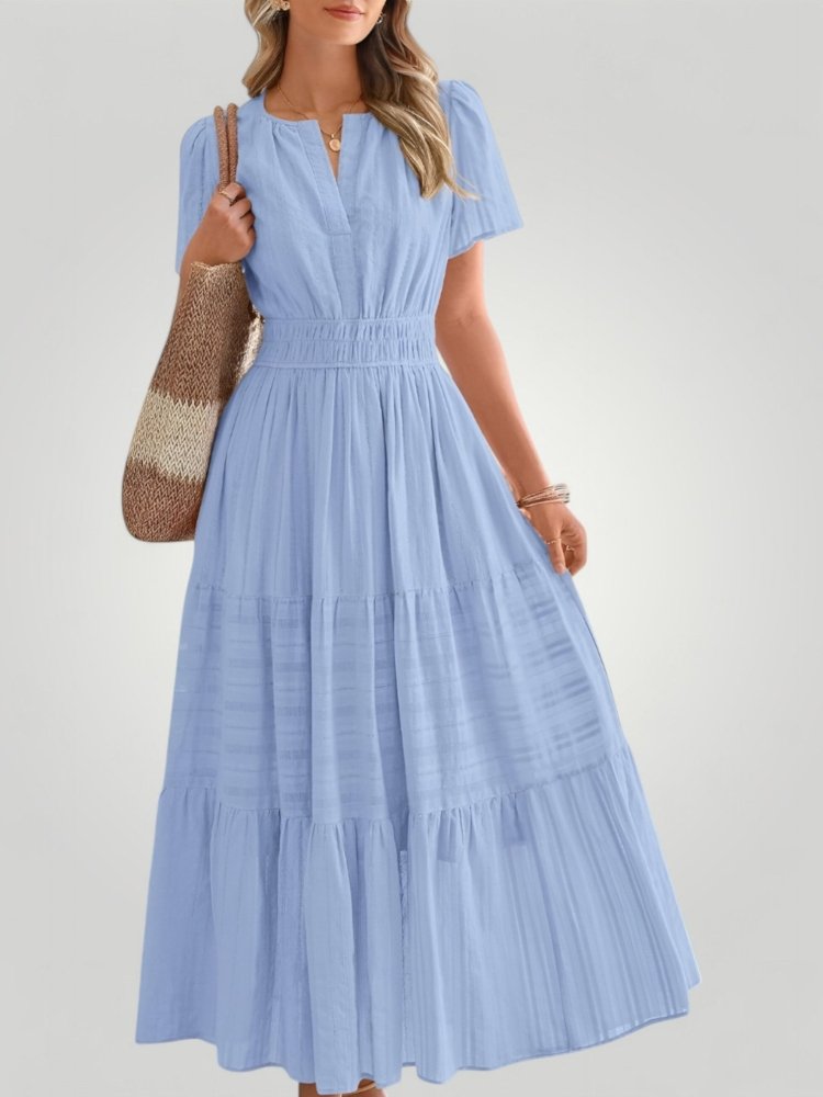 Boho-Sommerkleid mit luftiger Passform