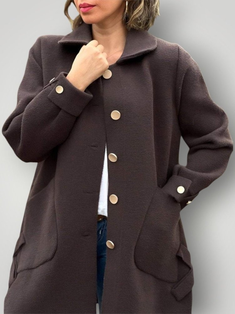 Eleganter Kaschmirmantel für Damen mit Stil