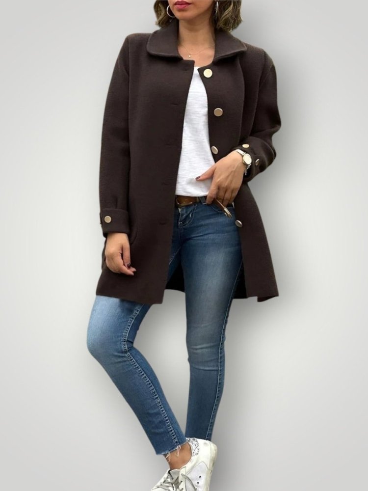 Eleganter Kaschmirmantel für Damen mit Stil