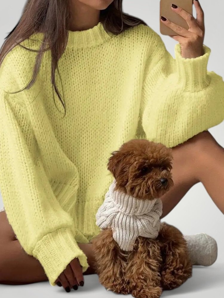 Eleganter Pullover Damen für Stilvolle Herbsttage