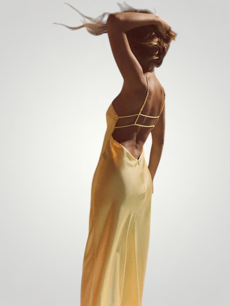 Elegantes Damenkleid mit Verführerischem V-Ausschnitt