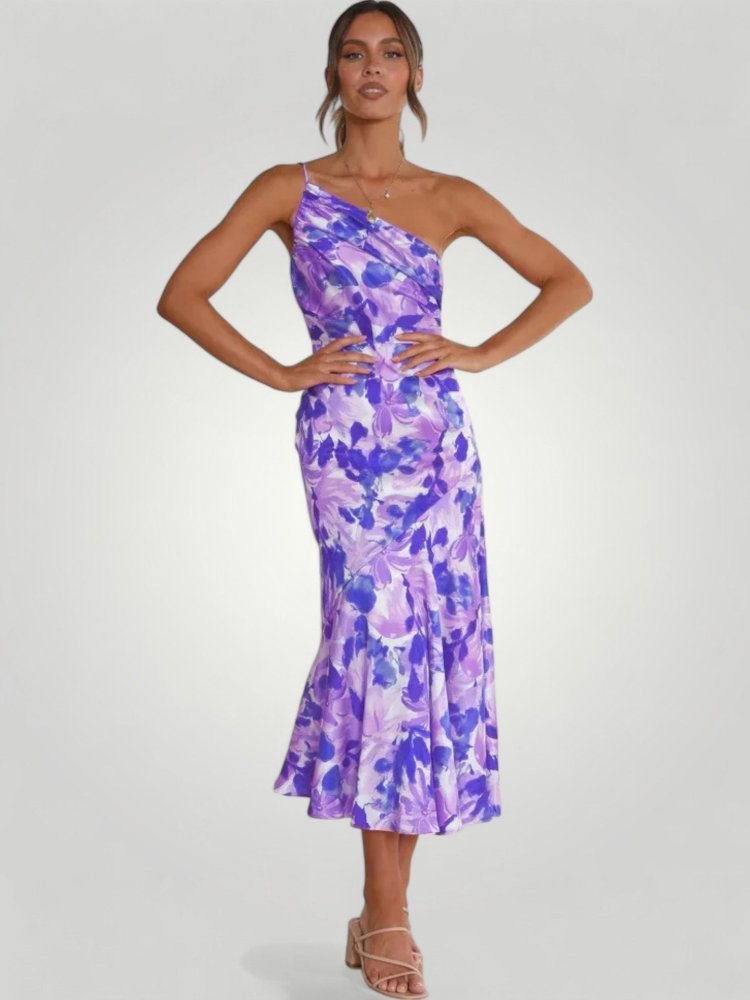 Kleid mit Blütenmuster für elegante Anlässe