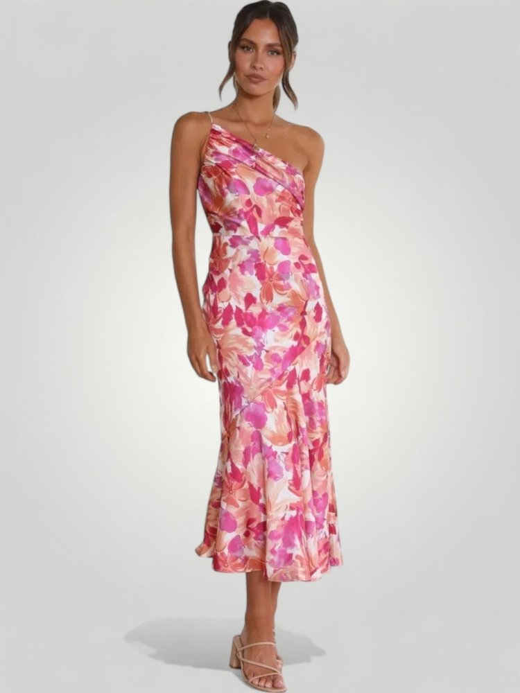 Kleid mit Blütenmuster für elegante Anlässe