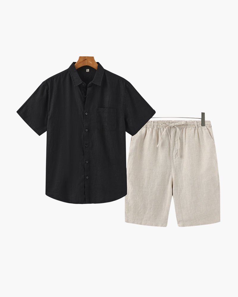 Linen Set (with Shorts)