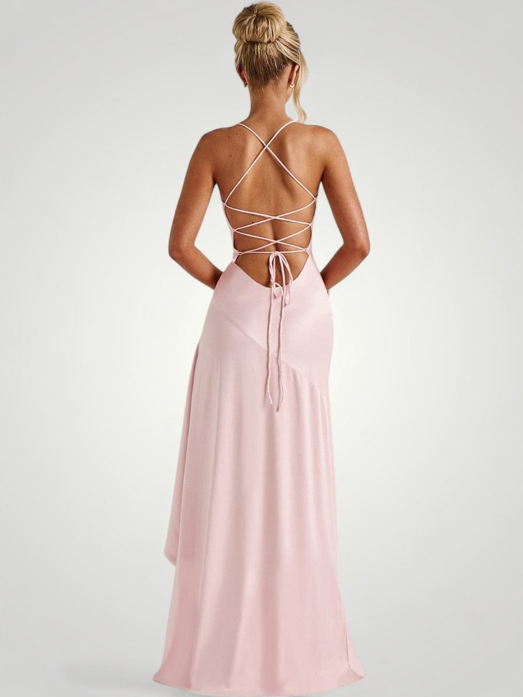 Maxikleid Sommer mit Fließendem Schnitt