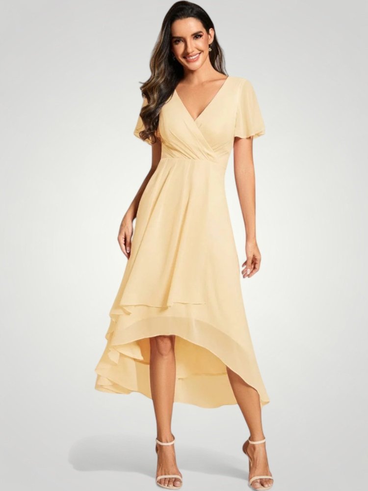 Romantisches Damenkleid mit Fließendem Schnitt