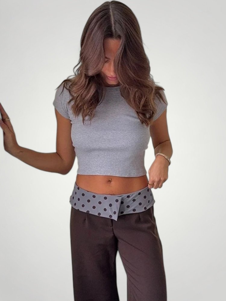 Schlank geschnittenes Damen-Set für zeitlosen Stil