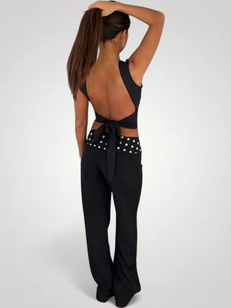 Schlank geschnittenes Damen-Set für zeitlosen Stil