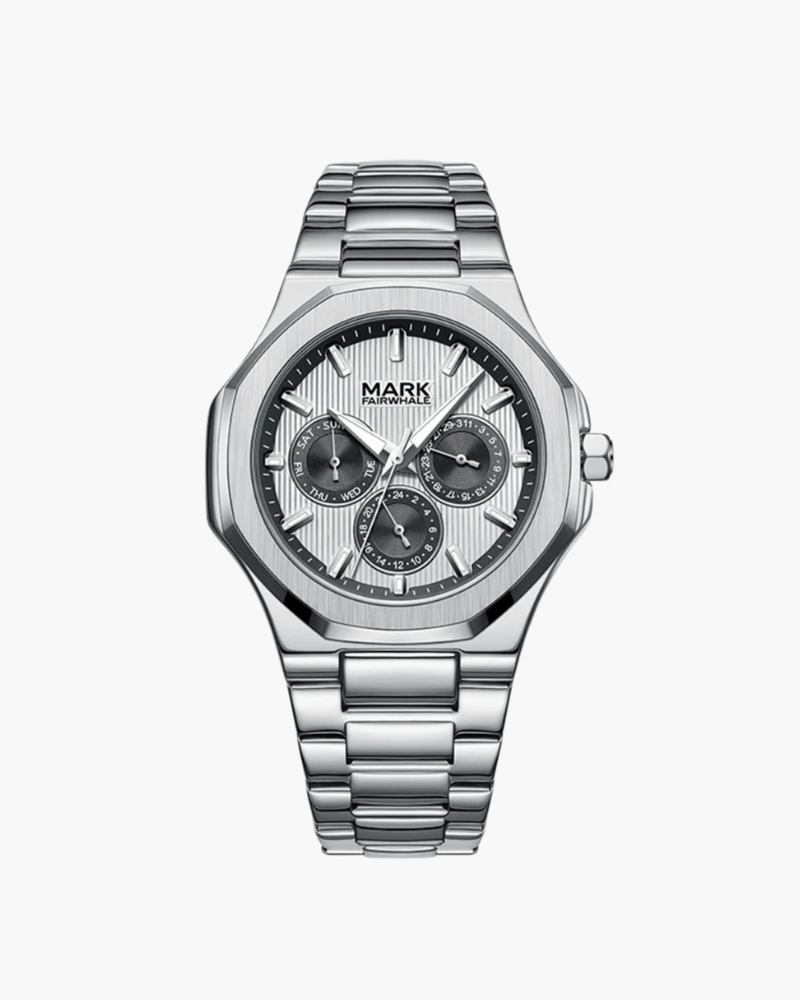 Stainless Steel Watch (Water-Resistant)